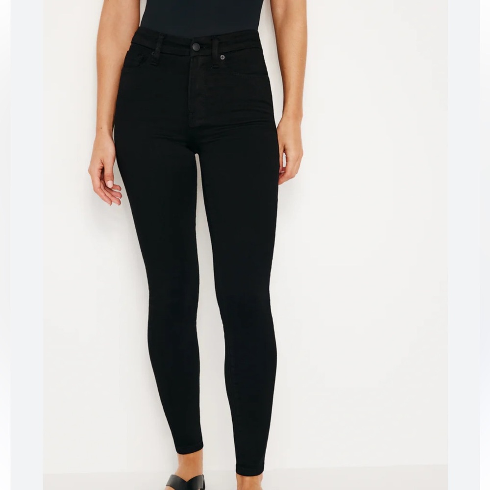 Good American Good Legs Black001 Jeans